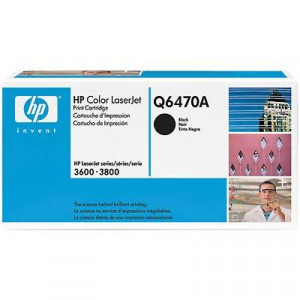 HP Q6470A (501A) SIYAH TONER