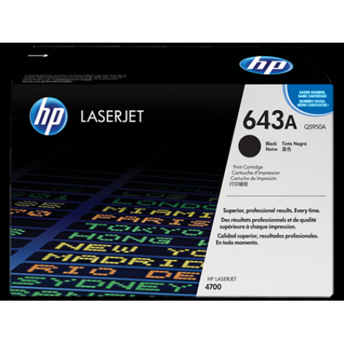 HP Q5950A (643A) SIYAH TONER