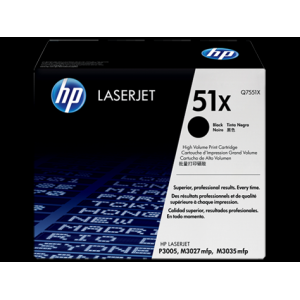 HP Q7551X (51X) YUKSEK KAPASITE SIYAH TONER