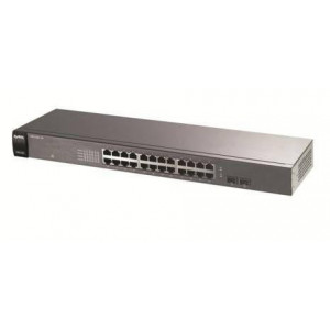 ZYXEL GS1100-24 24 PORT 10/100/1000 GIGABIT+ 2xSFP SWICH RACK-M