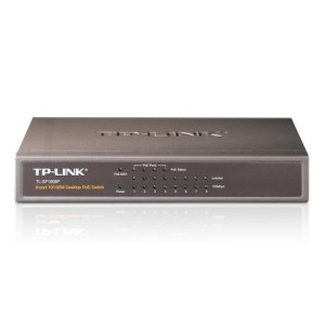 TP-LINK TL-SF1008P 8 PORT 10/100 4xPOE 65W YONETILEMEZ SWITCH