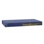 NETGEAR FS728TP 24 PORT 10/100 4x 10/100/1000 24xPOE 192W +2SFP YONETILIR SWITCH