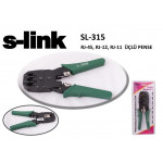 S-LINK PN-315 RJ-45/RJ-12/RJ-11 UCLU PENSE