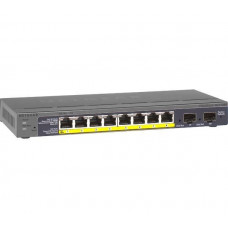 NETGEAR GS110TP 8 PORT 10/100/1000 POE 46W +2SFP YONETILEBILIR SWITCH