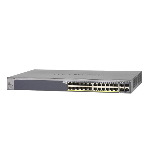 NETGEAR GS728TP 24 PORT 10/100/1000 POE 192W +4SFP YONETILEBILIR SWITCH