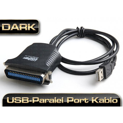 DARK DK-CB-USB2XLPT 1.5 MT USB 2.0 TO PARALEL YAZICI KABLOSU