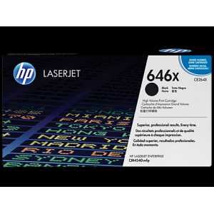 HP CE264X (646X) YUKSEK KAPASITELI SIYAH TONER