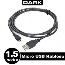 DARK DK-CB-USB2MICROL150 1.5MT MICRO USB TO USB BAGLANTI KABLOSU