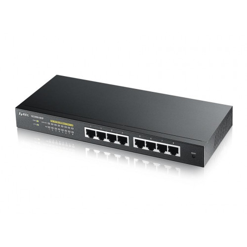 ZYXEL GS1900-8HP 8 PORT 10/100/1000 POE 70W YONETILEBILIR SWITCH