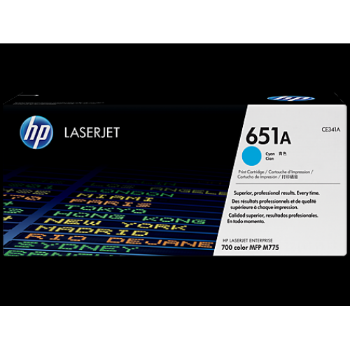 HP CE341A (651A) MAVI TONER