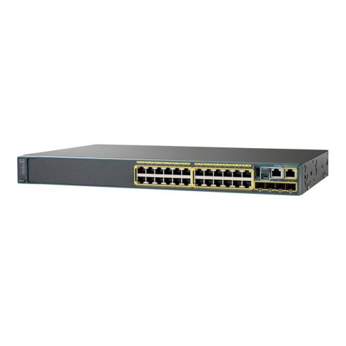 CISCO WS-C2960X-24TS-L 24 PORT 10/100/1000 +4SFP YONETILEBILIR SWITCH