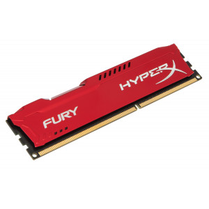 4 GB DDR3 1600 MHZ KINGSTON HYPERX FURY RED CL10 (HX316C10FR/4)