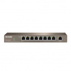 TENDA TEG1009P-EI 9 PORT 10/100/1000 8xPOE 121W YONETILEMEZ SWITCH