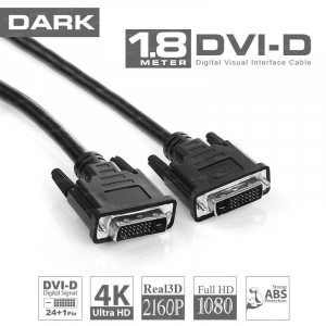 DARK (DK-CB-DVIL180) E/E DVI 24+1 1.8 METRE DVI GORUNTU KABLOSU