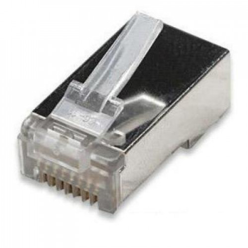 SPEED SP-F100 CAT5E / CAT6  RJ45 METAL UCLU KONNEKTOR 100 ADET