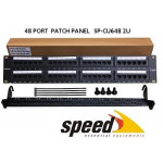 SPEED SP-CU648 48 PORT CAT6 UTP DOLU PATCH PANEL