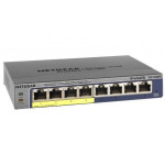 NETGEAR GS108PE 8 PORT 10/100/1000 4xPOE 53W YONETILEMEZ SWITCH