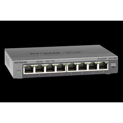 NETGEAR GS108E PLUS 8 PORT 10/100/1000 YONETILEMEZ SWITCH