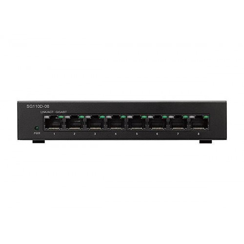 CISCO SG110D-08-EU 8 PORT 10/100/1000 YONETILEMEZ SWITCH