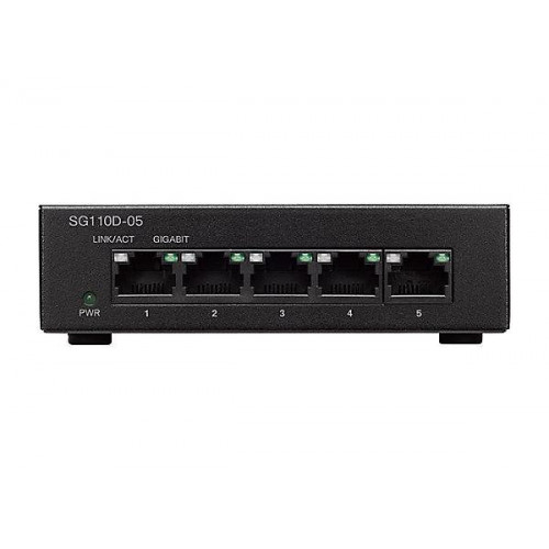 CISCO SG110D-05-EU 5 PORT 10/100/1000 YONETILEMEZ SWITCH