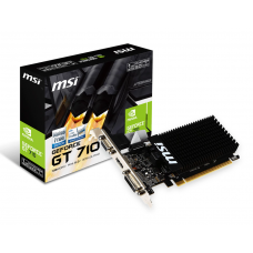 MSI GT710 1GB DDR3 64BIT HDMI/DVI/VGA (GT 710 1GD3H LP)