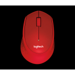 LOGITECH M330 SILENT KABLOSUZ MOUSE KIRMIZI (910-004911)