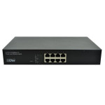 CNET CSH-8008P 8 PORT 10/100 POE 130W YONETILEMEZ SWITCH