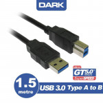 DARK USB 3.0 1.5M A TIP ERKEK / B TIP ERKEK YAZICI KABLOSU (DK-CB-USB3PRNL150)