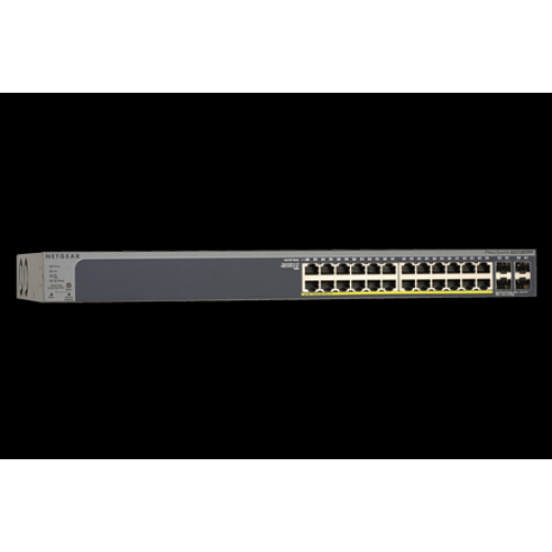 NETGEAR GS728TPP 24 PORT 10/100/1000 POE 384W +4SFP YONETILEBILIR SWITCH