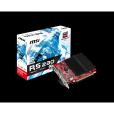 MSI R5-230 1GB DDR3 64BIT HDMI/DVI/VGA (R5 230 1GD3H LP)