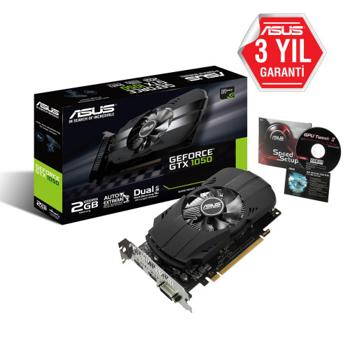 ASUS GTX1050 2GB GDDR5 128BIT PHOENIX DP/HDMI/DVI (PH-GTX1050-2G)