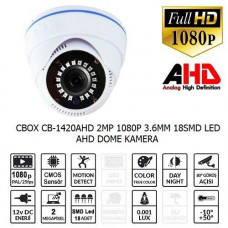 CBOX CB-1420AHD 2 MP 1080P 3.6MM 18SMD LED AHD DOME KAMERA
