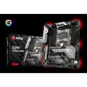 MSI X299 TOMAHAWK 2066P DDR4 SES GLAN SATA3 USB3.1 ATX