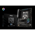 MSI X299 SLI PLUS 2066P DDR4 SES GLAN SATA3 USB3.1 ATX