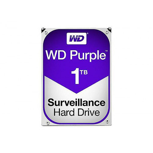 WD PURPLE 1 TB 5400RPM 64MB SATA3 7/24 (WD10PURZ)