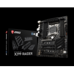 MSI X299 RAIDER 2066P DDR4 SES GLAN SATA3 USB3.1 ATX