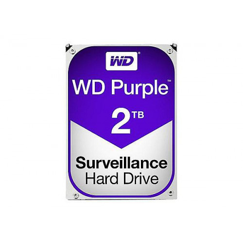 WD PURPLE 2 TB 5400RPM 64MB SATA3 7/24 (WD20PURZ)