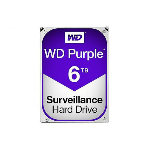 WD PURPLE 6 TB 5400RPM 64MB SATA3 7/24 (WD60PURZ)