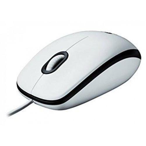 LOGITECH M100 USB KABLOLU MOUSE BEYAZ (910-005004)