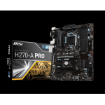 MSI H270-A PRO 1151P DDR4 SES GLAN VGA SATA3 USB3.1 ATX