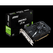 MSI GTX1050 2GB GDDR5 128BIT AERO DP/HDMI/DVI (GTX 1050 AERO ITX 2G OCV1)