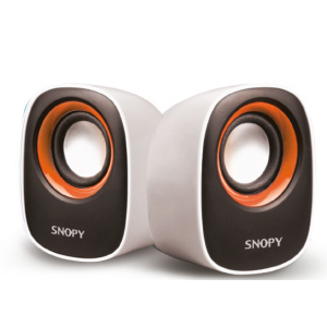 SNOPY SN-120 2.0 BEYAZ/SARI USB SPEAKER