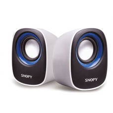 SNOPY SN-120 2.0 BEYAZ/MAVI USB SPEAKER