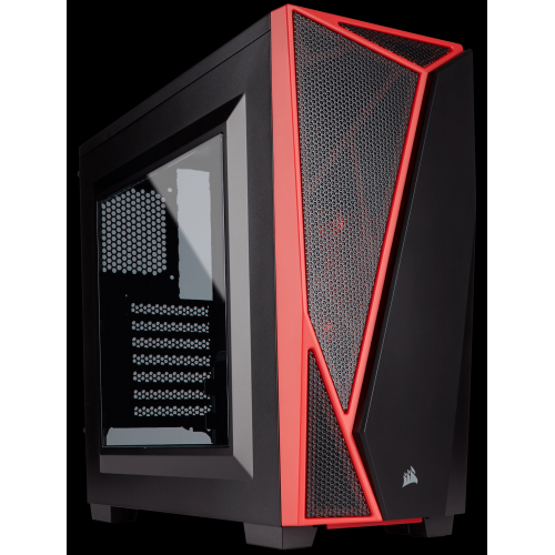 CORSAIR CARBIDE SPEC-04 MID TOWER SIYAH-KIRMIZI KASA (CC-9011107-WW)