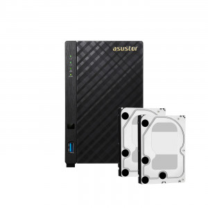 ASUSTOR AS02T-12TB 2x6TB 7/24 KURUMSAL DISK DAHIL