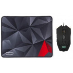 HIPER IRON IMPACT X30 USB KABLOLU GAMING MOUSE +MOUSEPAD SET