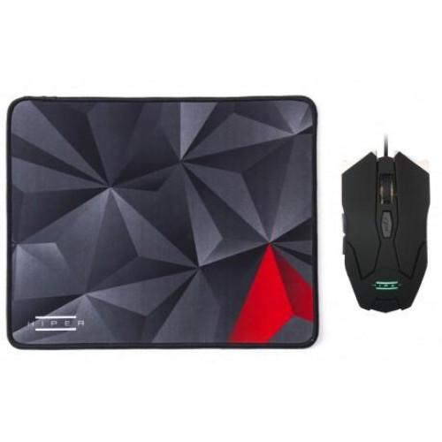 HIPER IRON IMPACT X30 USB KABLOLU GAMING MOUSE +MOUSEPAD SET