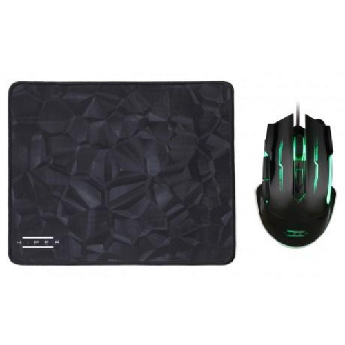 HIPER BLACK WIDOW X20 USB KABLOLU GAMING MOUSE +MOUSEPAD SET