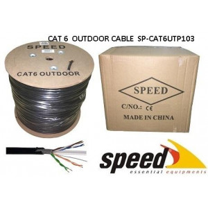 SPEED CAT6 SP-CAT6UTP103 305M 23AWG 0.50MM UTP OUTDOOR KABLO