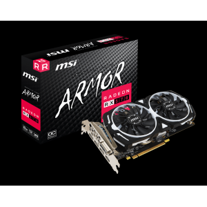 MSI RX-570 8GB GDDR5 256BIT ARMOR 3xDP/HDMI/DVI (RX 570 ARMOR 8G OC)